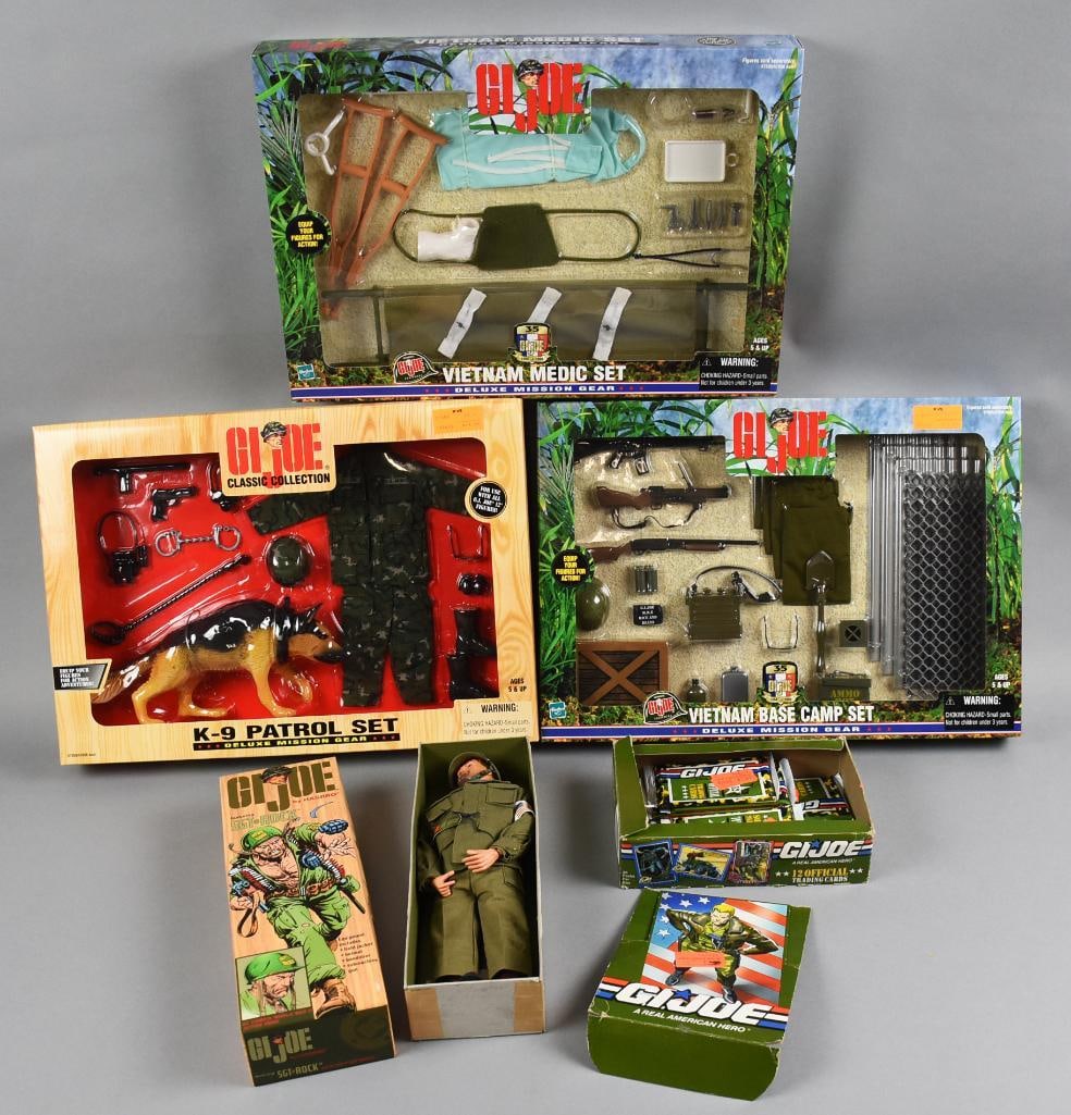 (5) 1990s-2000s GI Joe Sgt Rock & Accessories-MIB-NOS (1 of 4)