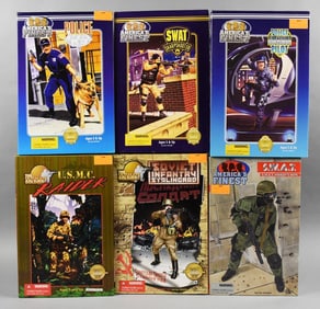 (6) 2000 21st C Toys 1:6 scale Ultimate Soldier/America's Finest-NOS