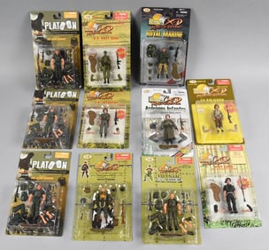 (11) 2000s 21st C Toys Ultimate Soldier 1:18 Scale-MOC-NOS