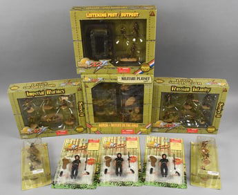 (9) 2000s 21st C Toys Ultimate Soldier 1:18, 1:32-MIP-NOS