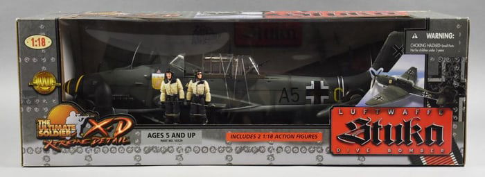 2001 21st C Toys Ultimate Soldier Stuka Dive Bomber-MIB-NOS