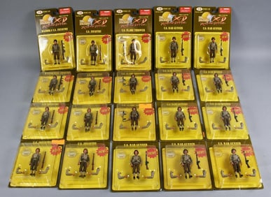 (20) 2000 21st C Toys Universal Soldier, 1:18 Scale-MOC-NOS
