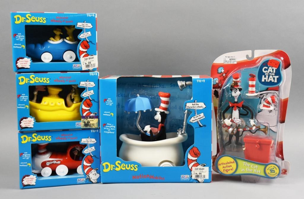 2002-03  Dr. Seuss Cat in the Hat  Play Along Toys-NOS (1 of 2)