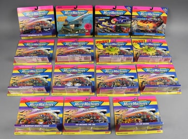 (15) 1990s Galoob Micro Machines Assortment - MIP-NOS
