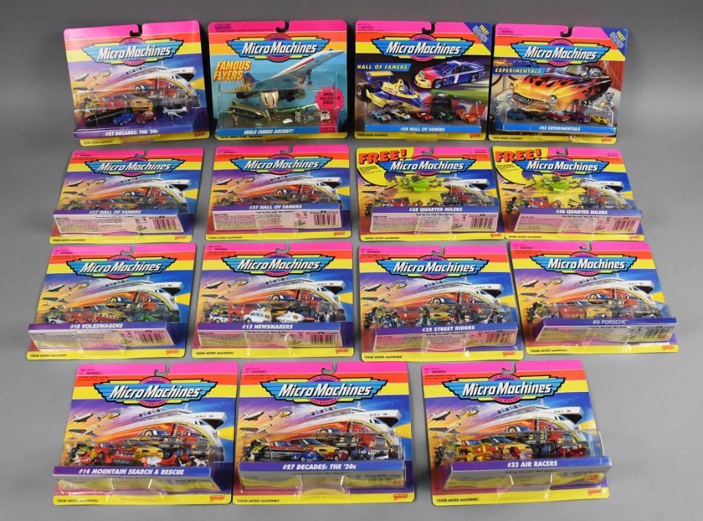 (15) 1990s Galoob Micro Machines Assortment - MIP-NOS (1 of 3)