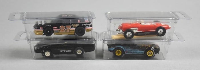 (4) Vintage Tyco, A/FX and Aurora Slot Cars  Loose