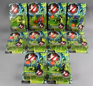 (10) 1997 Extreme Ghostbuster-Trend Masters MOC-NOS