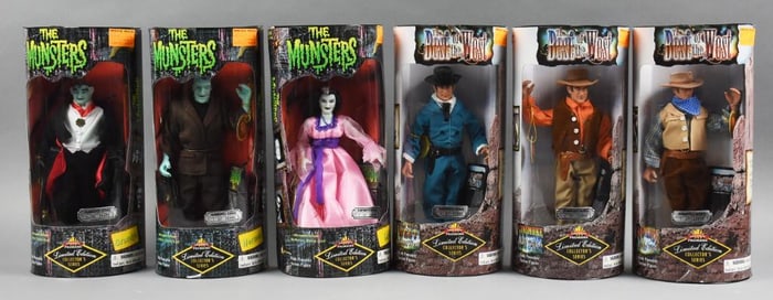 1997 Exclusive Toy Prods LE 10" TV Action Figures-MIP-NOS