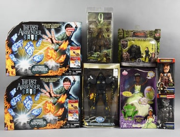 (8) 2000s Various Mfg Pop Culture Toys Funko -MIP-NOS