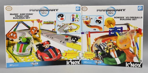 (2) 2011 Nintendo Wii Mario Building Sets - MIB-NOS