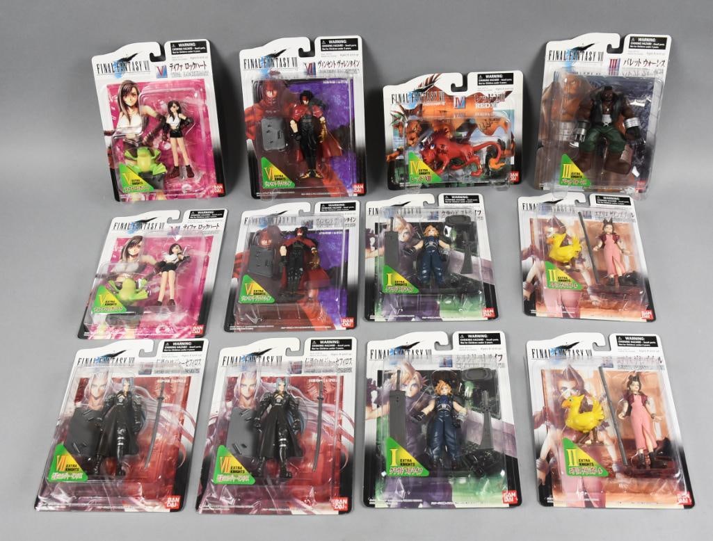 1998 Ban Dai Final Fantasy VII Factory Shipping Case NOS (1 of 3)