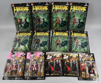 (13) 1996, 98 Antarctic Press Withcblade Action Figs-MOC-NOS