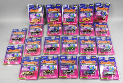 (22) 1996-97 Playing Mantis Sizzlers Rechargeable Racers-NOS