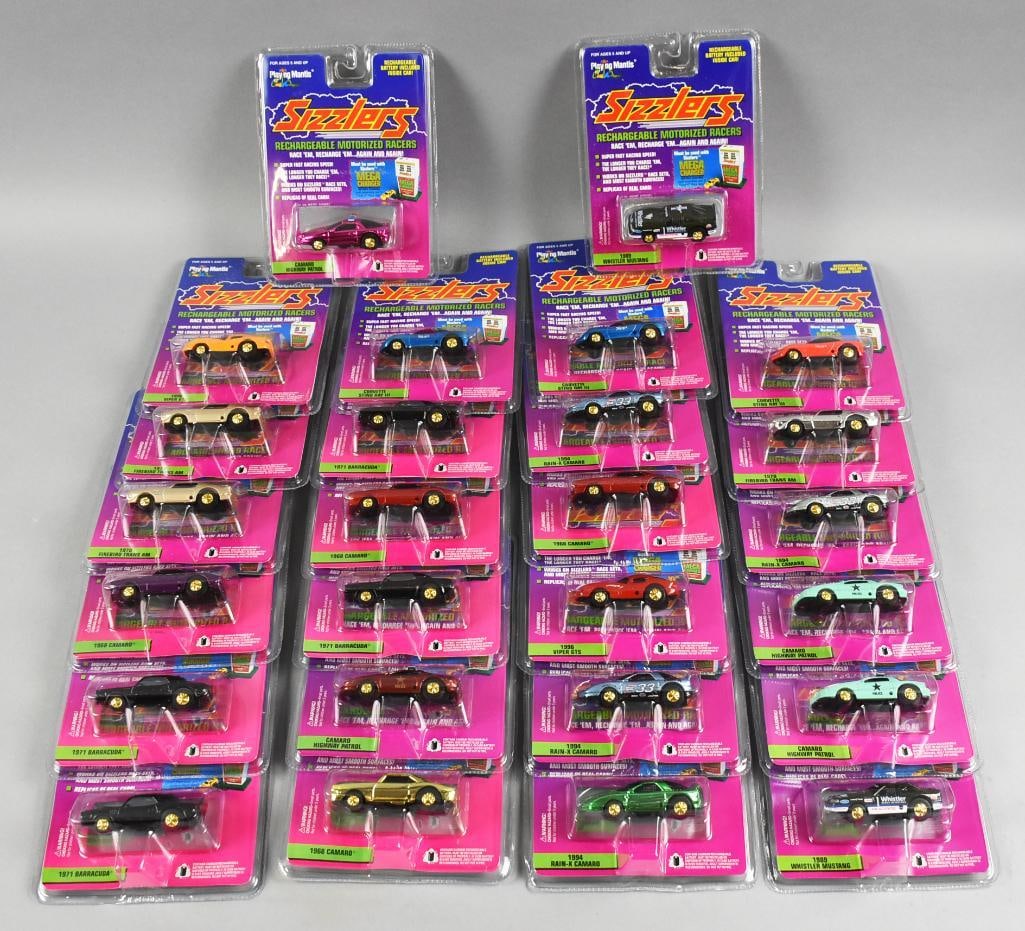 (26) 1996-97 Playing Mantis Sizzlers Rechargeable Racers-NOS (1 of 4)