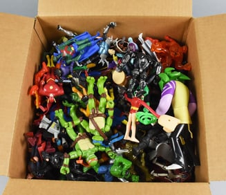 2000s Large Assortment of 60+ Loose Hasbro Action Figures
