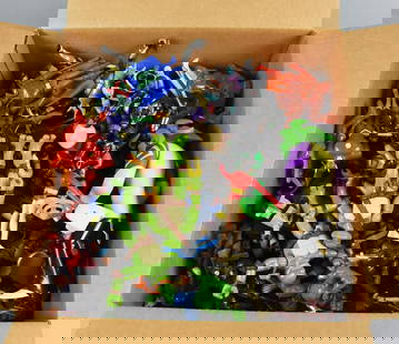 2000s Large Assortment of Loose Hasbro Action Figures-Loose: Lot is a Large Assortment of Loose Hasbro Action Figures-Loose. All appear to be from the 2000s. Single owner collection from the largest toy collector on the West Coast.