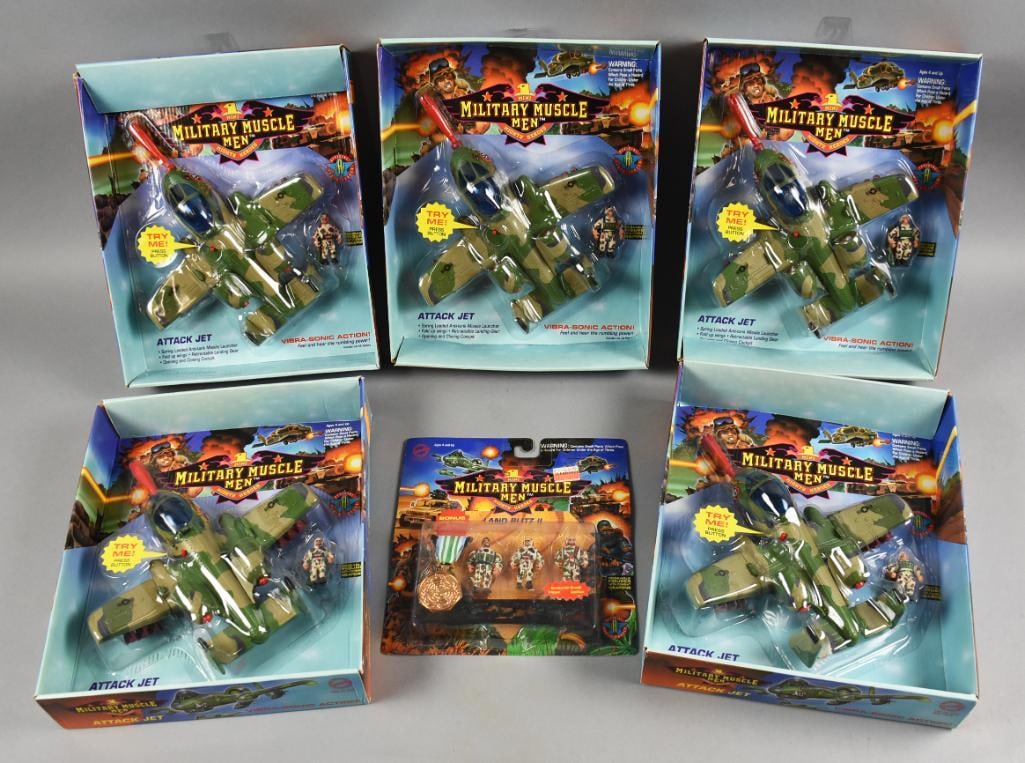 (16) 1993 San Francisco Toymakers Military Muscle Men-NOS (1 of 3)