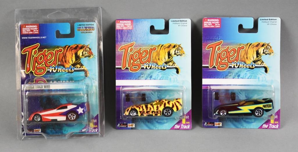 (3) 2000 Tiger Wheels Ltd Ed Funny Cars-MOC-NOS (1 of 2)