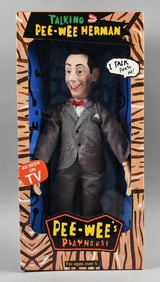 2000 Herman Brand Talking Pee-Wee Herman Doll-MIB-NOS