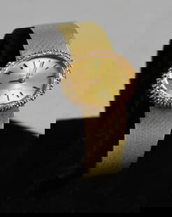 Concord 14K Gold & Diamond Ladies Watch & 14k Band: Concord Ladies Quartz Wristwatch – 14K Gold Case & 14k gold Band with Prong-Set Diamonds – Swiss Made Elegance and precision meet in this stunning vintage ladies' Concord quartz wristwatch,