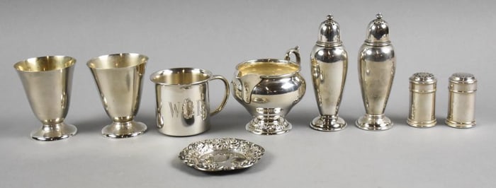 Vintage Sterling Hollowware, Wallace, Alvin & More - 444g