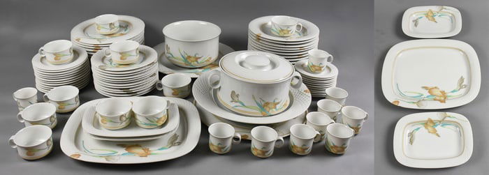 1983-1992 Hutschenreuther Leonard of Paris Estoril China Service