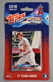 2018 Topps Anaheim Angels Team Set, Ohtani Rookie Card MIP