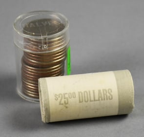 (45) 1979 Susan B Anthony Dollars-$25 Roll Plus Loose