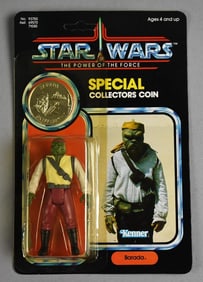1984 Star Wars Power of the Force Barada 92B Unpunched