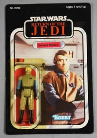 1983 Kenner Star Wars General Madine ROTJ 65B Back-MOC-NOS