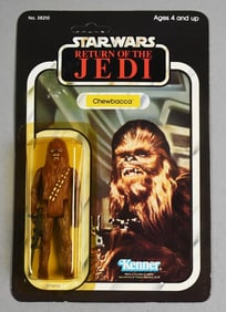 1983 Kenner Star Wars Chewbacca ROTJ 65B Unpunched MOC-NOS