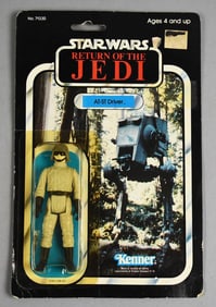 1983 Star Wars AT-ST Driver ROTJ-77A Back-MOC-NOS
