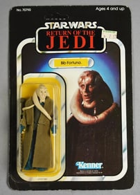 1983 Kenner Star Wars Bib Fortuna ROTJ 65B Unpunched-MOC-NOS