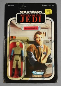 1983 Kenner Star Wars General Madine 65B Back-Unpunched-NOS