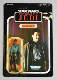 1983 Star Wars Lando Calrissian ROTJ 77 Back Unpunched-NOS