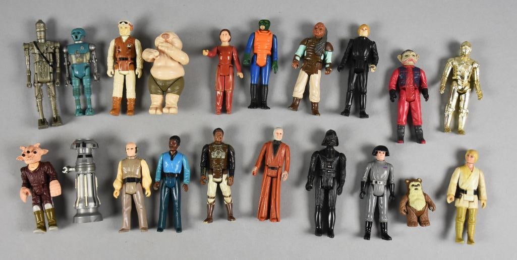 (20) 1970s-80s Star Wars Action Figures Loose (1 of 4)