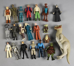 (21) 1970s-80s Star Wars Action Figures Lucas Film Ltd -Loose