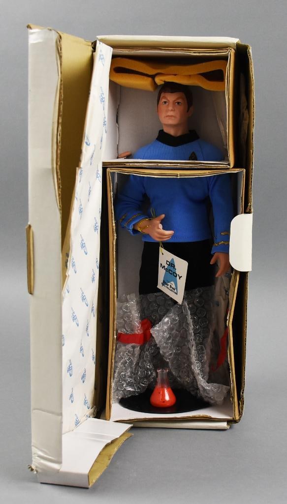 1988 Hamilton Collection Dr. McCoy Star Trek Porcelain Doll-NRFB (1 of 4)