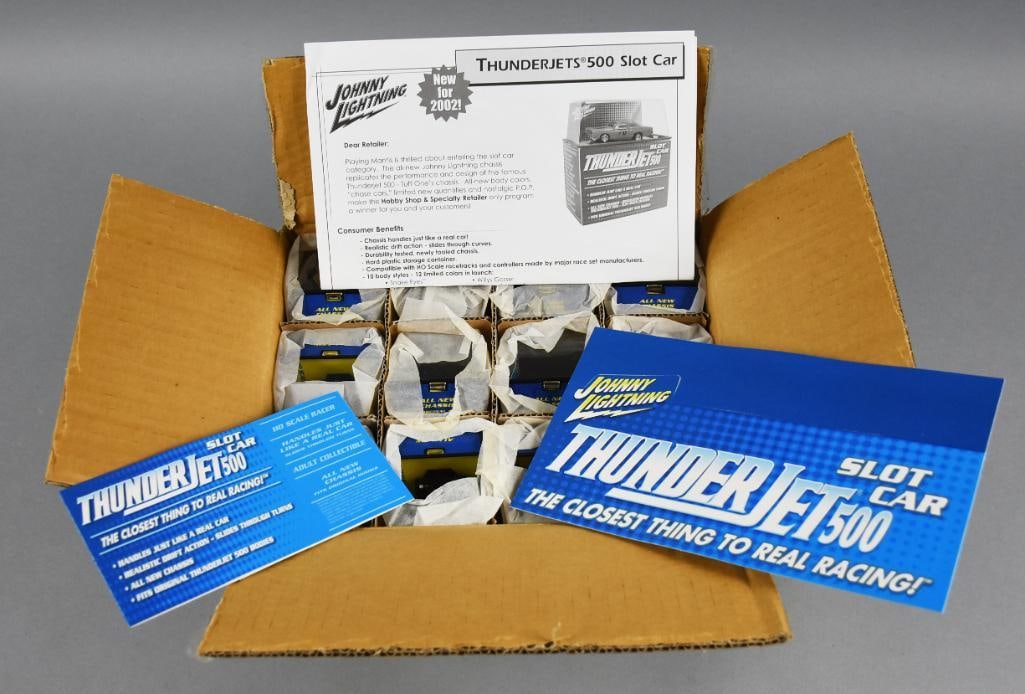 2001 Johnny Lightning Thunderjets 500 Full Factory Case-NOS (1 of 6)
