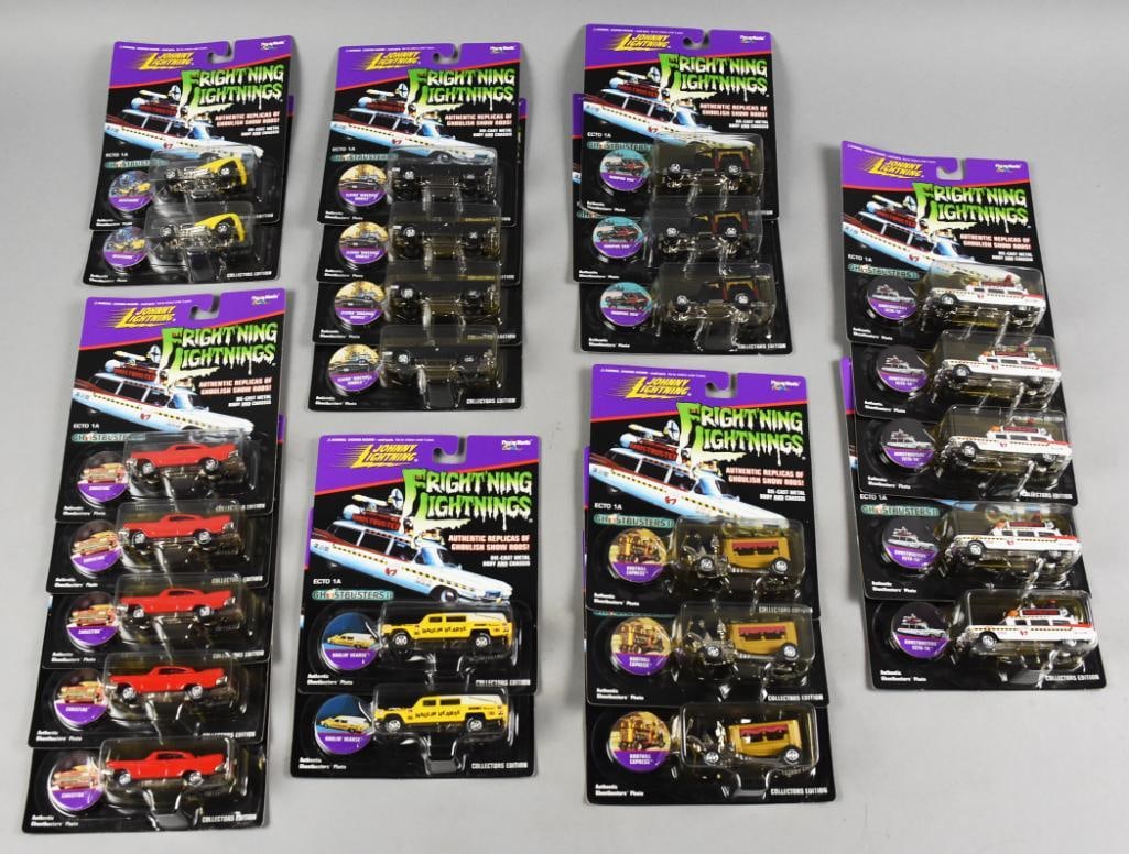 1997 Ghostbusters Frightening Lightning  Johnny Lightning Factory Case-NOS (1 of 5)