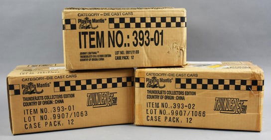 1999 Johnny Lightning ThunderJet-Original Shipping Cases-NOS