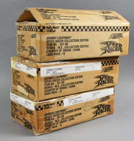 1997 Johnny Lightning Speed Rebels, Factory Shipping Box-NOS