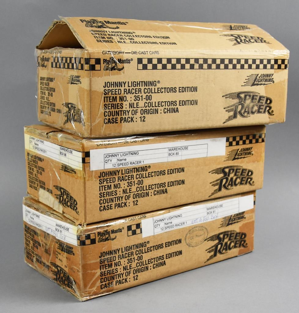 1997 Johnny Lightning Speed Racer Factory Shipping Box-NOS (1 of 5)