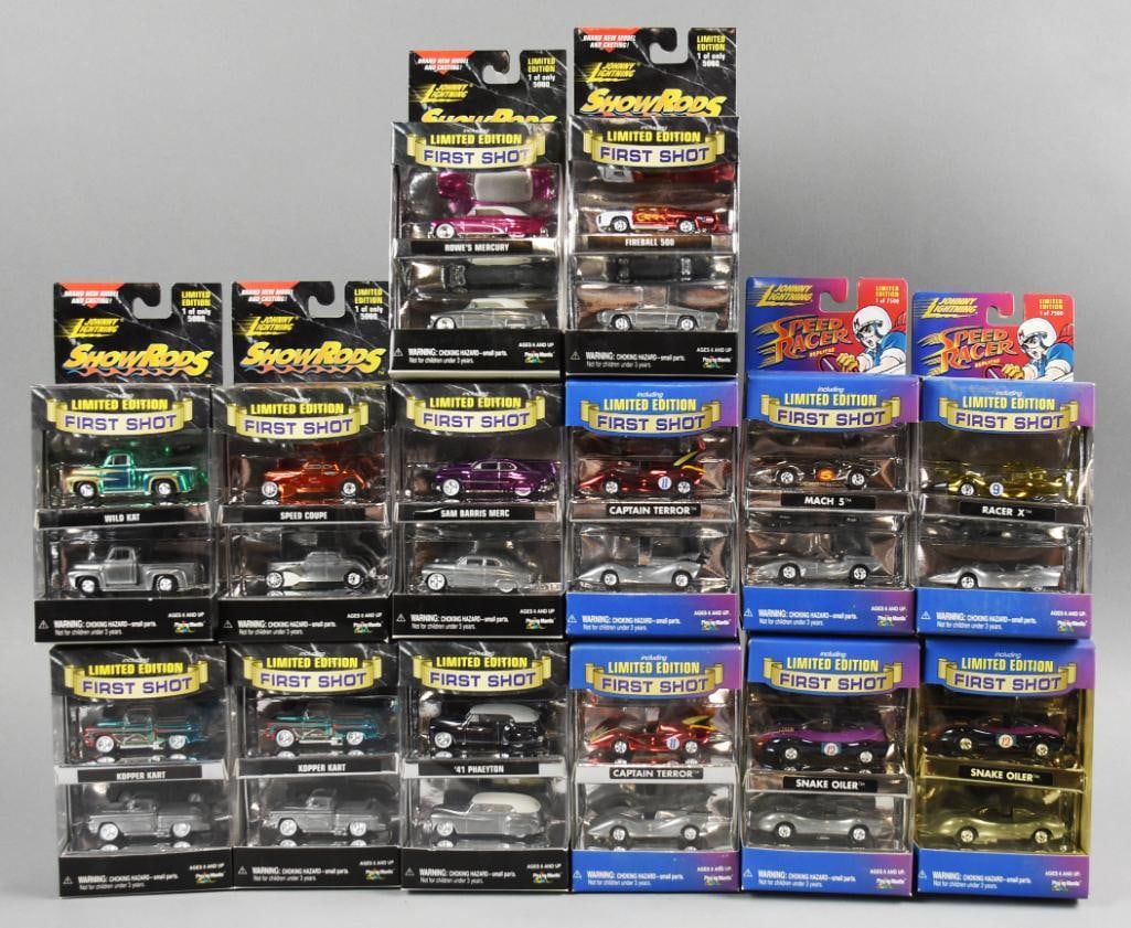 (14) 1999-00 Johnny Lightning Speed Racer Show Rods-MOC-NOS (1 of 4)