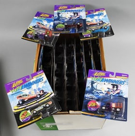 (44) 1996 Johnny Lightning Wacky Winners Die-Cast-MOC-NOS