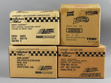 1990s-00s Johnny Lightning Assorted-Factory Cases-MOC-NOS