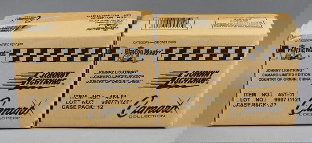 1999 Johnny Lightning Camaro Collection-Orig Shipping Cases-NOS