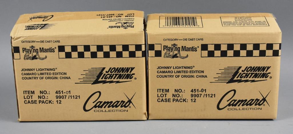 1999 Johnny Lightning Camaro Collection-Orig Shipping Cases-NOS (1 of 5)