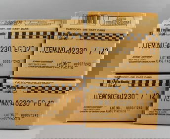 2000 Johnny Lightning Indy Pace Cars Factory Cases-MOC-NOS
