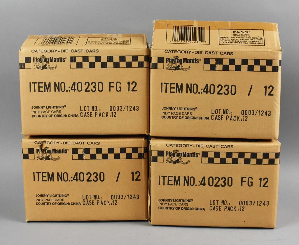 2000 Johnny Lightning Indy Pace Cars Factory Cases-MOC-NOS (1 of 6)